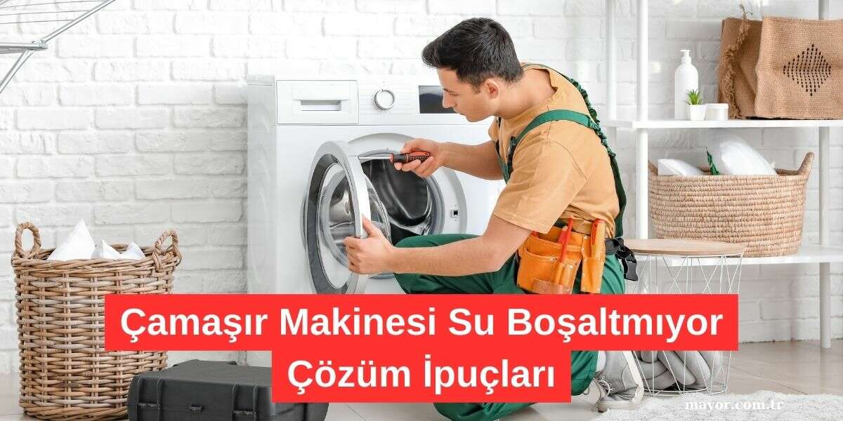 Aeg Çamaşır Makinesi Su Boşaltmıyor